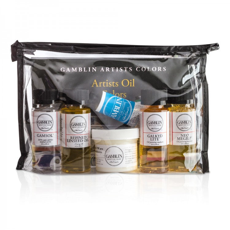 Gamblin Artists Oil Painting Mediums 6pc Set