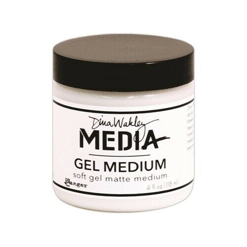 Dina Wakley Media Gel Medium Soft Matte 118ml