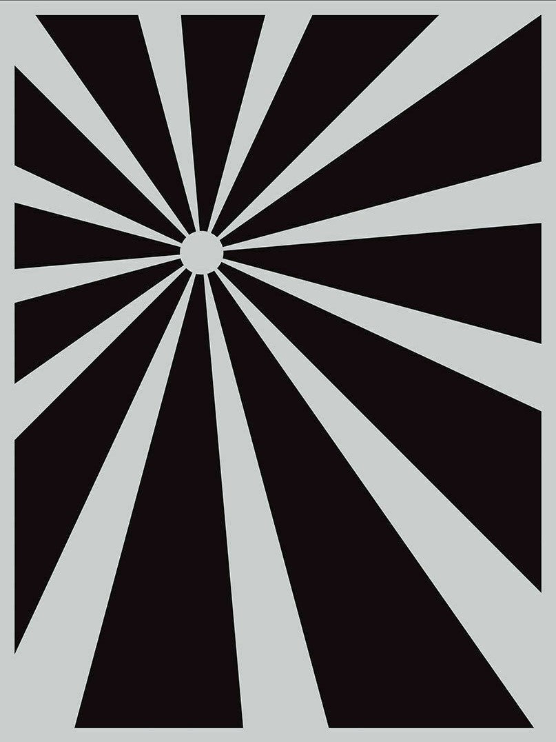 Darkroom Door Large Stencil Sunshine 9 x 12 inch Plastic