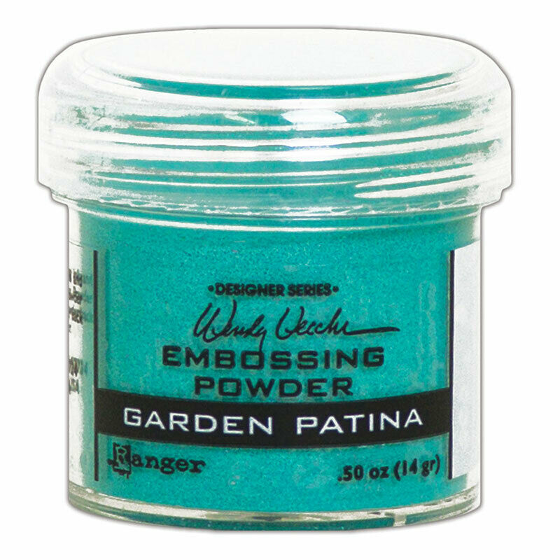 Ranger Embossing Powder Garden Patina 1oz Jar Weight 0.50oz/14gr