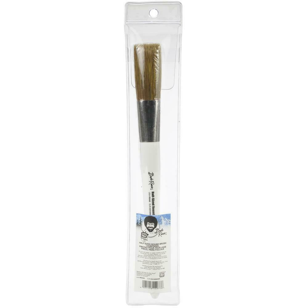 Bob Ross Paint Brush Half Sized Round Oil Painting Brush