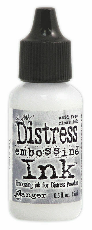 Tim Holtz Distress Embossing Ink Refill Reinker 15ml Ranger