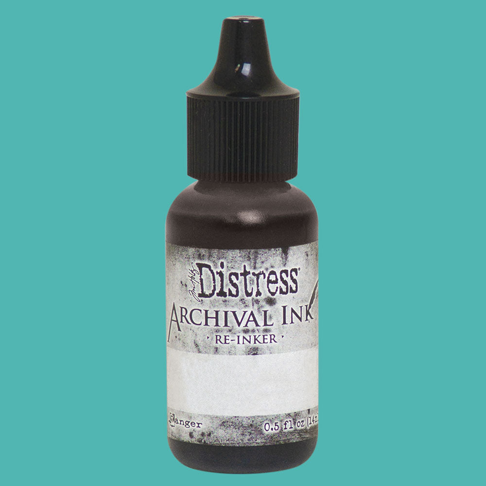 Tim Holtz Distress Archival Ink Evergreen Bough Reinker Refill 0.5oz / 14ml