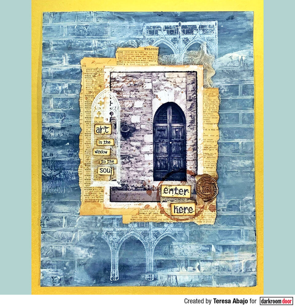 Darkroom Door Postcards Enchanted Doors 6 Assorted DDPC103