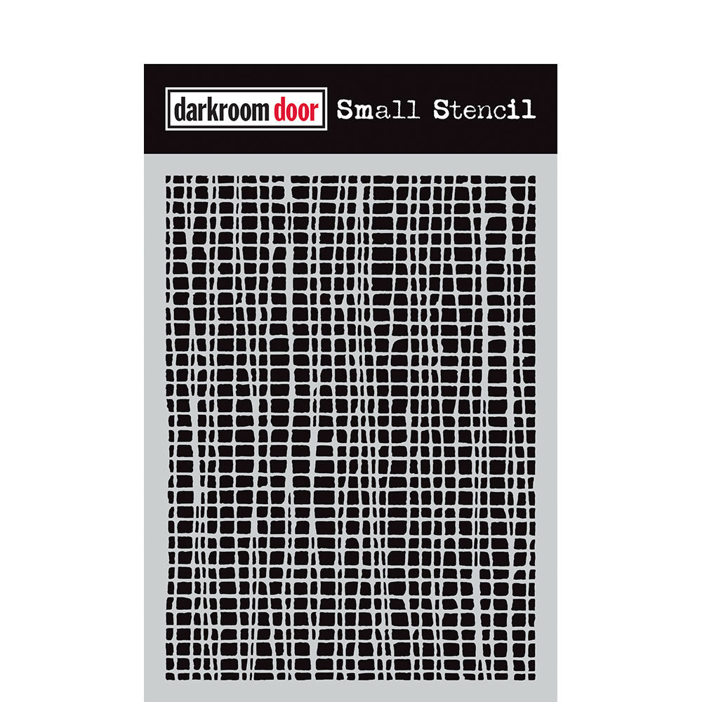 Darkroom Door Small Stencil Mesh 4.5in x 6in Plastic