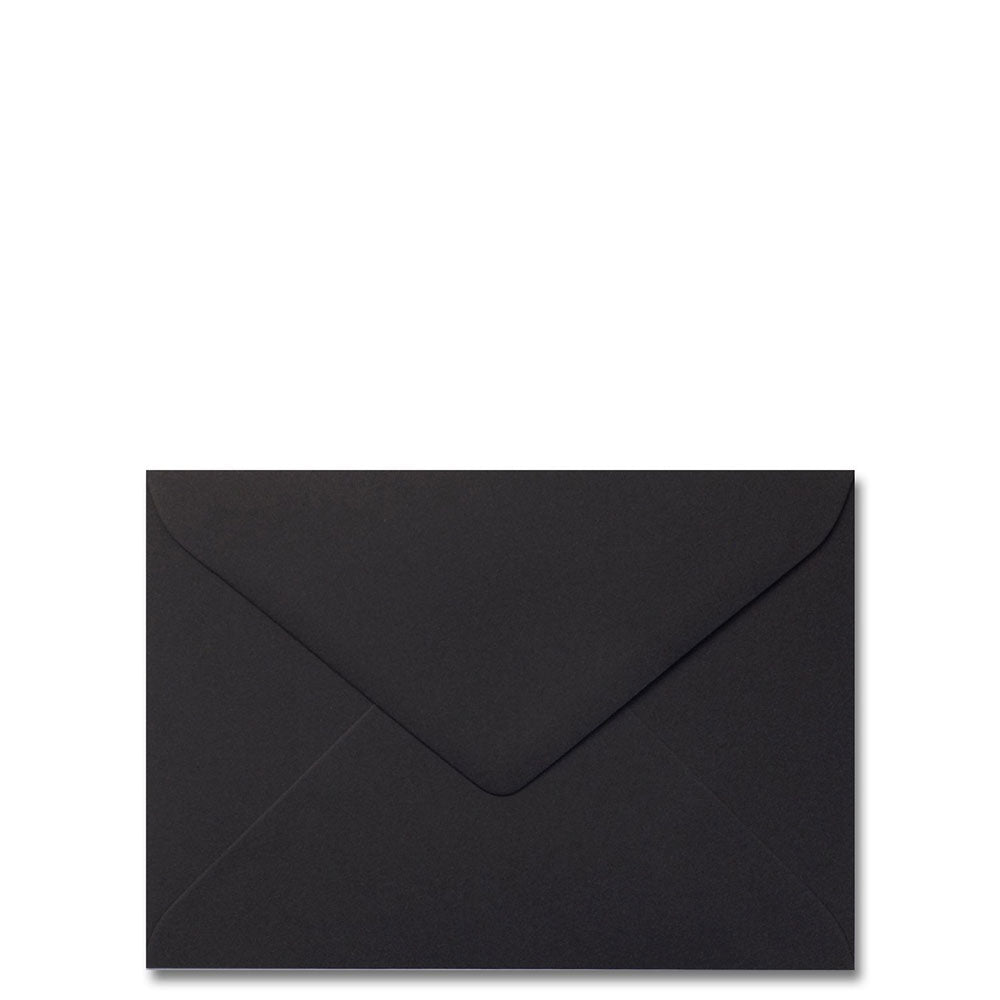 House of Paper Black C6 Envelopes 120gsm 20 pack Recycled
