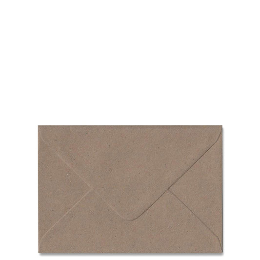 House of Paper Buffalo Kraft Natural Brown C6 Envelopes 80gsm 20 pack