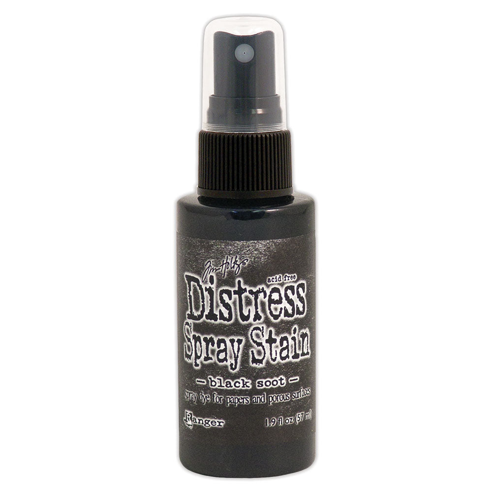 Tim Holtz Distress Spray Stain Black Soot 57ml Ranger