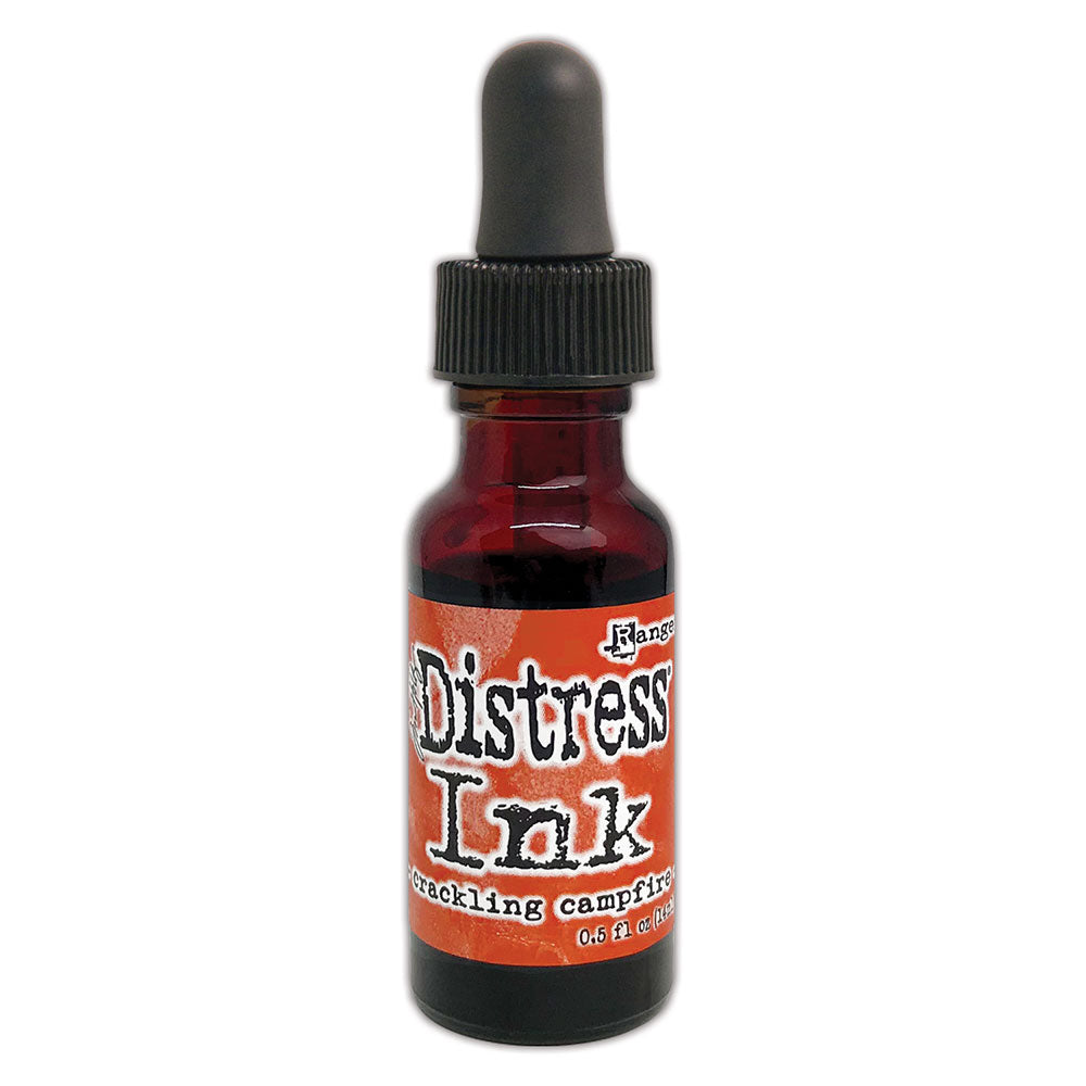 Tim Holtz Distress Ink Reinker Refill Crackling Campfire 14ml Ranger