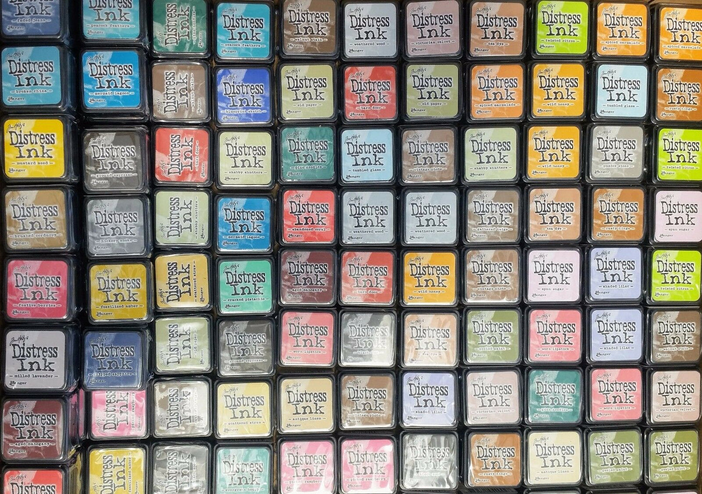 Tim Holtz Distress Ink MINI Pads Acid Free Non Toxic Ranger 2.5 x 2.5cm