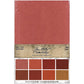 Tim Holtz idea-ology Kraft Stock Card Warm 24 sheets 8 colours 6 x 9 inch