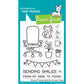 Lawn Fawn Clear Stamps Virtual Friends Add-On 12pc LF2558