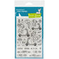 Lawn Fawn Clear Stamps Scootin' By 30pc Photopolymer LF2554