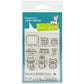 Lawn Fawn Clear Stamps Say What? Masked Critters 14pc LF2560