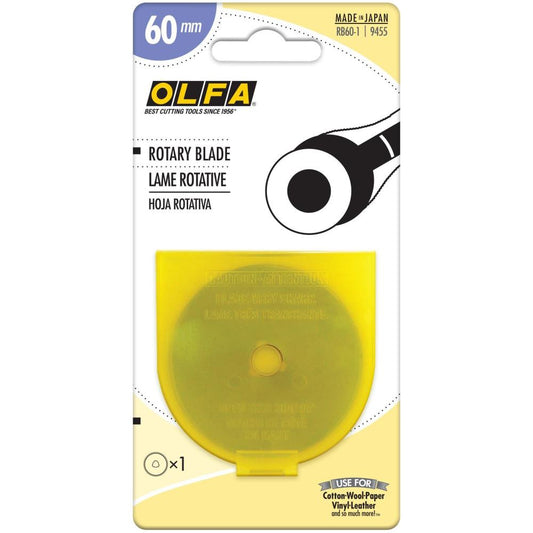 OLFA 60mm Blade Refill Replacement for Rotary Cutter Made in Japan