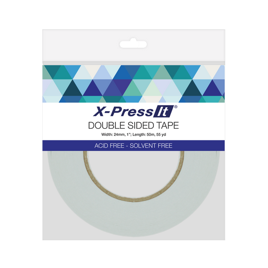 X-Press It Double Sided Tape Adhesive 24mm x 50m
