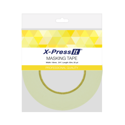 X-Press It Masking Tape for Paint Craft 18mm x 50m