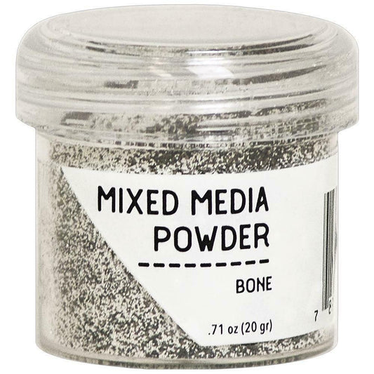 Ranger Embossing Powder Mixed Media Bone 1oz Jar Weight 0.71oz/20gr