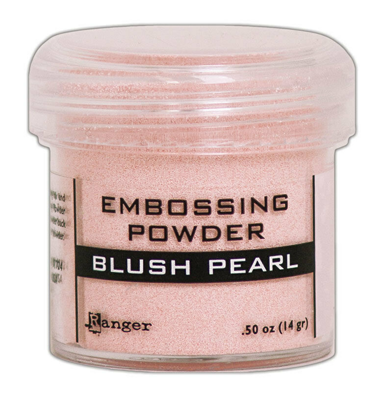 Ranger Embossing Powder Blush Pearl 1oz Jar Weight 0.50oz/14gr