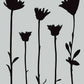 Darkroom Door Large Stencil Wildflowers 9 x 12 inch Plastic