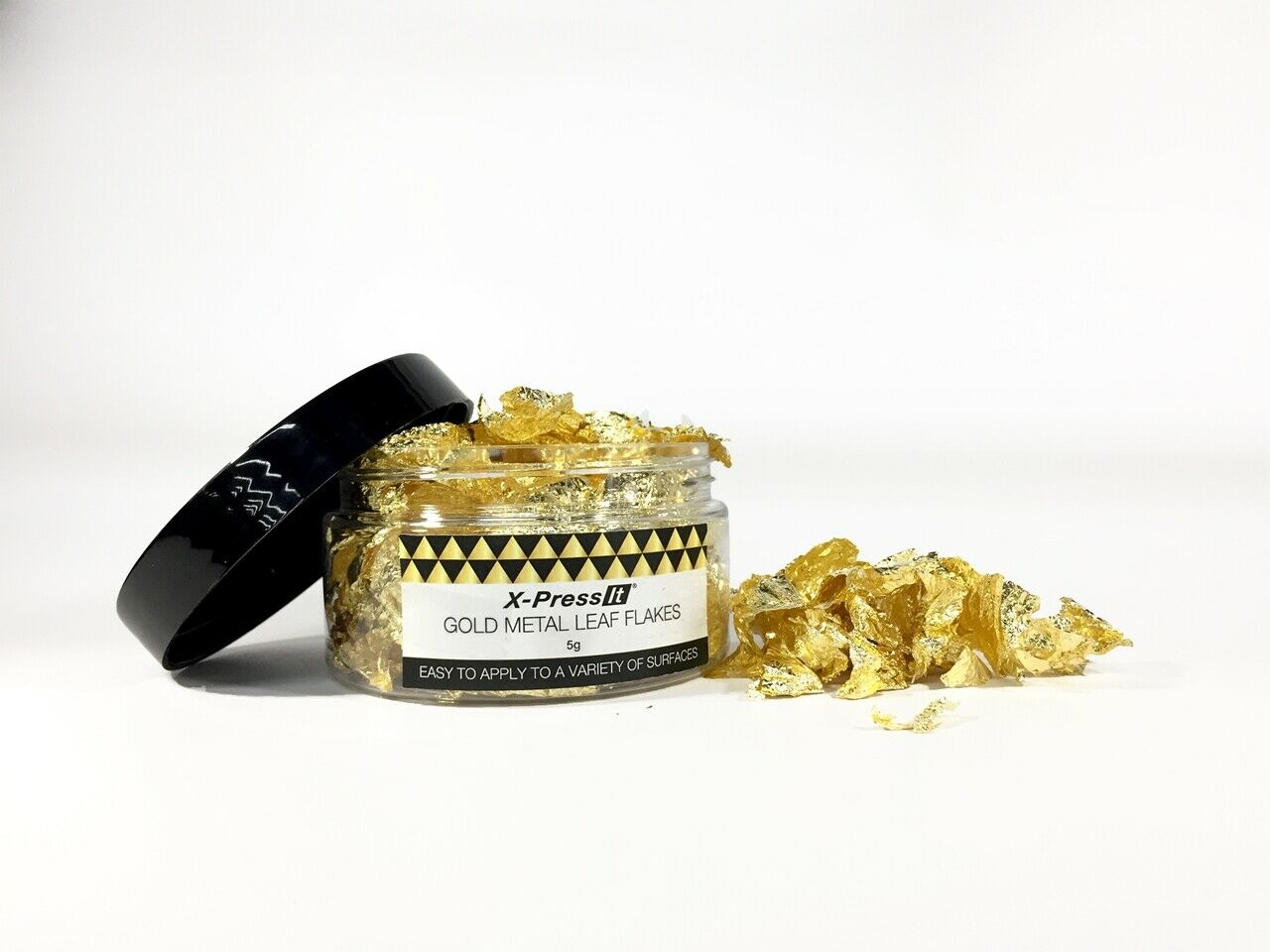 X-Press It Gold Metal Leaf Flakes 5g Imitation Gold