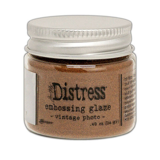 Tim Holtz Distress Embossing Glaze Powder - Vintage Photo - 14gr / 0.49oz Ranger