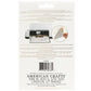 We R Memory Keepers Foil Quill Heat Activated Sheets Silver Swan 4" x 6" - 30pc