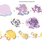 Altenew Floral Fantasy Clear Stamps 12pcs Made in USA