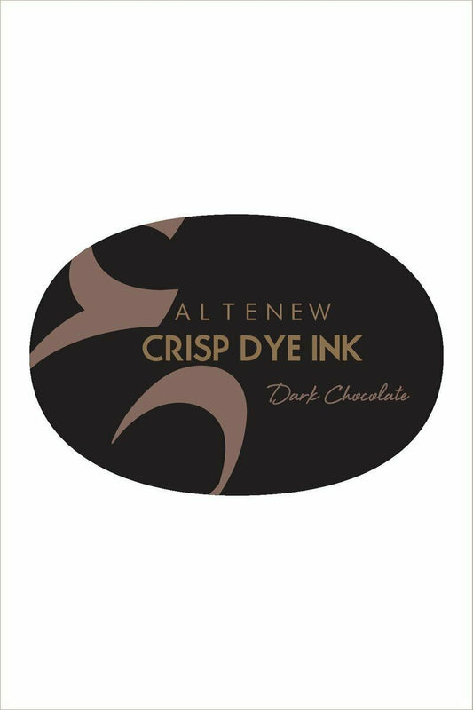 Altenew Crisp Inks Dye Ink Stamp Pad Dark Chocolate 9.5cm x 7cm