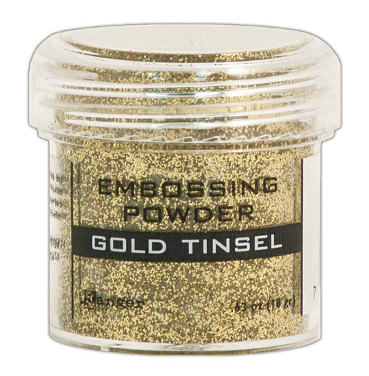 Ranger Embossing Powder Gold Tinsel 1oz Jar Weight 0.63oz/18gr