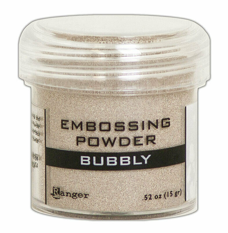 Ranger Embossing Powder Bubbly 1oz Jar Weight 0.52oz/15gr
