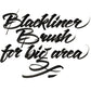 Molotow Blackliner Refill 30ml for Brush Marker Pen Permanent Archival