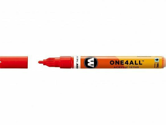 Molotow ONE4ALL 127HS Traffic Red Acrylic Marker Pen 2mm Colour 013