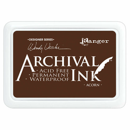 Ranger Archival Ink Stamp Pad Permanent 97mm x 70mm Acid Free Non Toxic