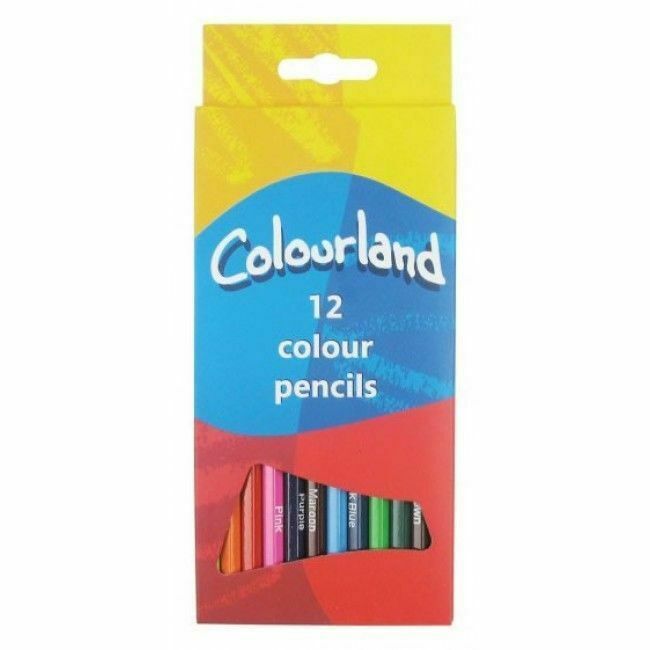 Colourland Colour Pencils 12 Budget Pencils