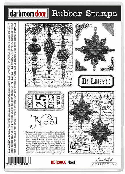 Darkroom Door Rubber Stamp Set Noel