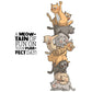 Art Impressions Cat Stackers Rubber Cling Stamps 2pc