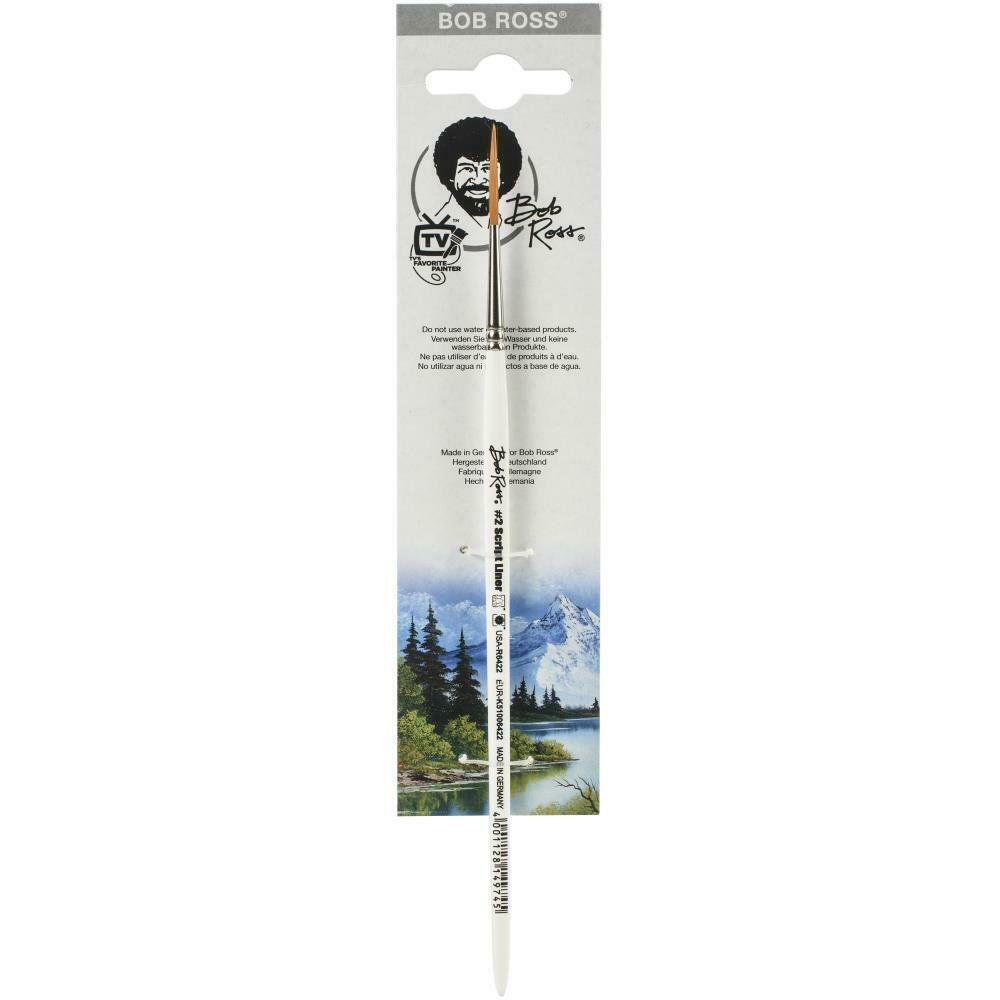 Bob Ross Paint Brush #2 Script Liner Oil Painting Brush