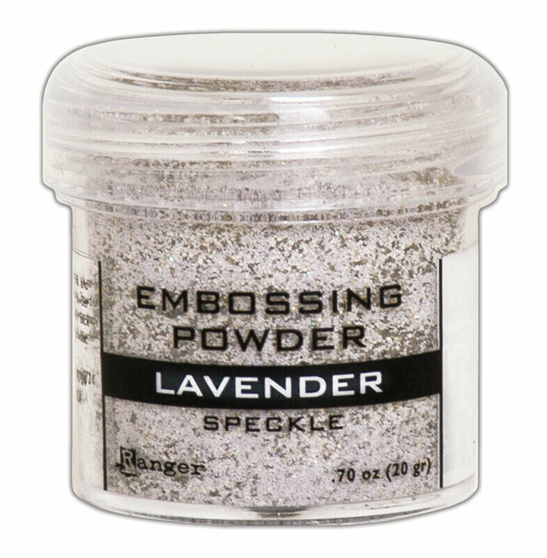 Ranger Embossing Powder Speckle - Lavender 1oz Jar Weight 0.70oz/20gr