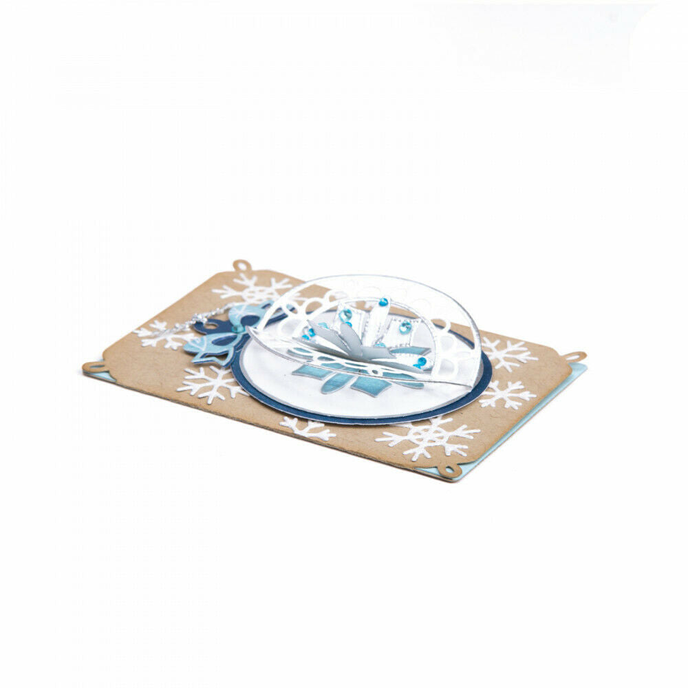 Sizzix Thinlits Dies Christmas Ornament Flip and Fold 6pcs 663153