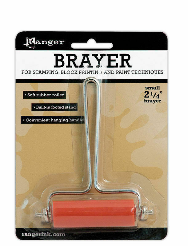 Ranger Brayer Small 57mm Soft Rubber Ink Roller 2.25in