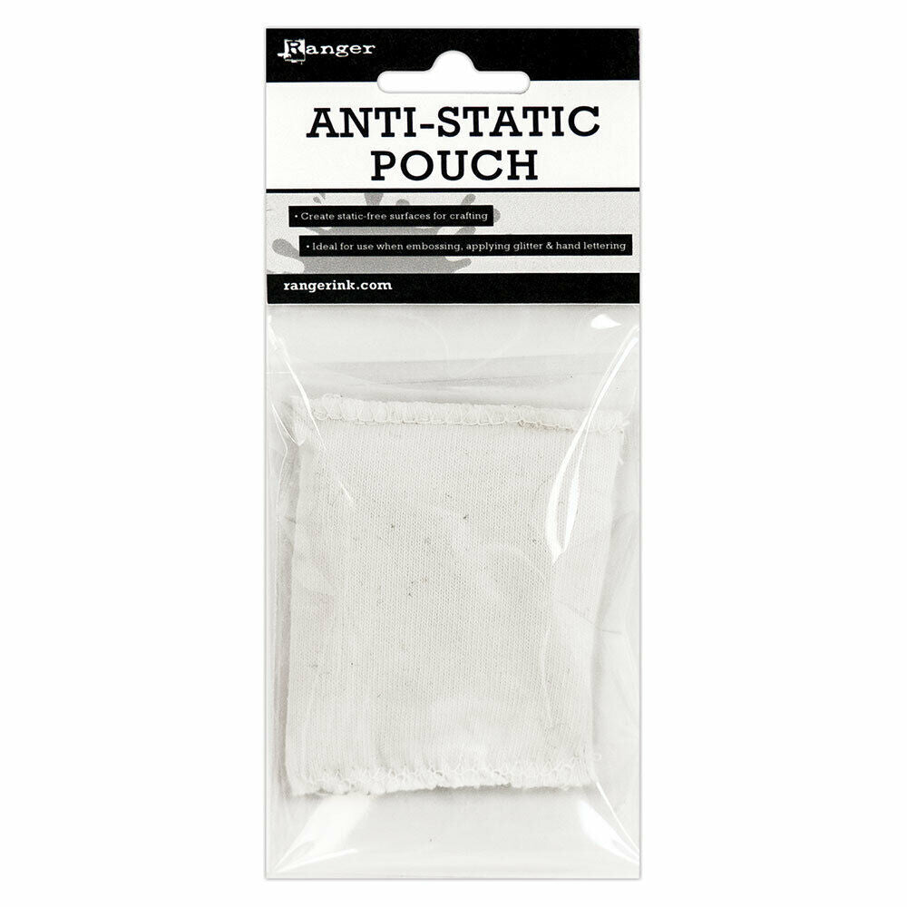 Ranger Anti Static Pouch for Crafting - Create Static Free Surfaces for Embossing/Glitter