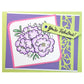 Stampendous Blossom Trio Cling Rubber Stamp - 1pc CRQ235