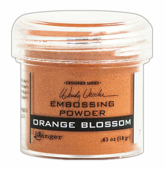 Ranger Embossing Powder Orange Blossom 1oz Jar Weight 0.63oz/18gr
