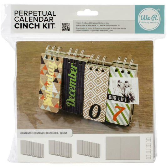 We R Memory Keepers Cinch Perpetual Calendar Kit - For You To Customize