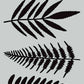 Darkroom Door Large Stencil Ferns 9 x 12 inch Plastic