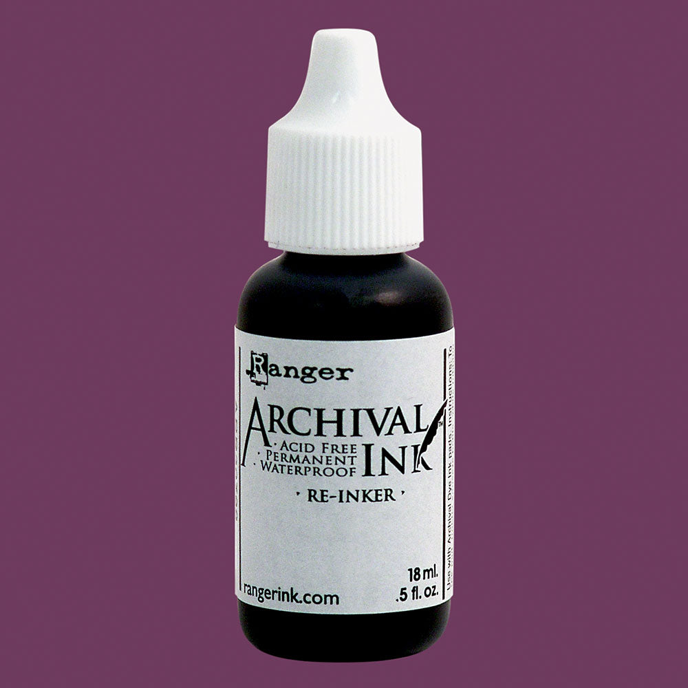 Archival Ink Reinker Refill 18ml Acid Free Non Toxic Ranger