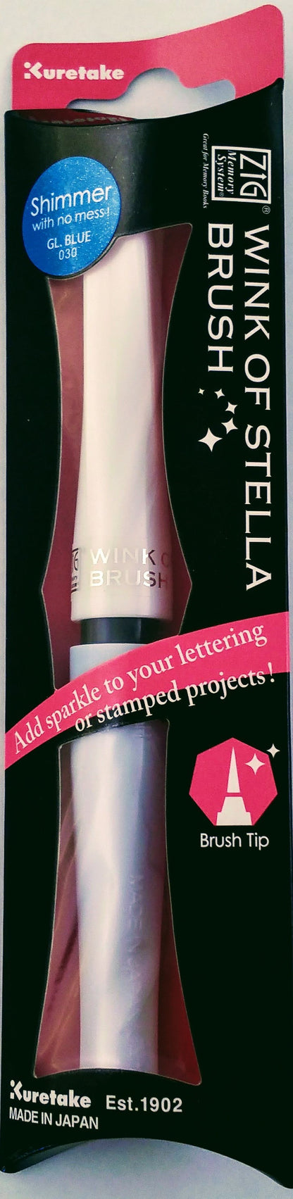 ZIG Wink of Stella Brush Tip Glitter Pen Choose Colours