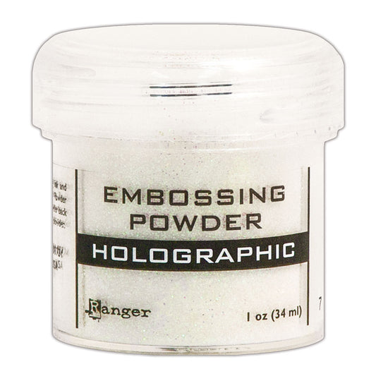 Ranger Embossing Powder Holographic 1oz Jar Weight 0.60oz/17gr