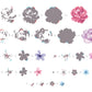 Altenew Vintage Flowers Clear Stamps 43pcs Made in USA